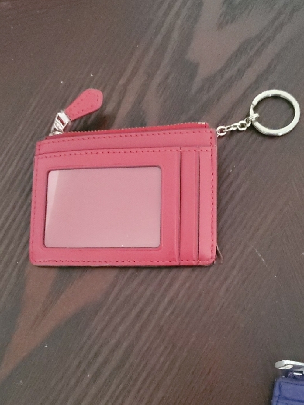 Black Coach Card Case Duo And Ralph Lauren Purple Leather Zip Key Pouch Vintage - Picture 7 of 8